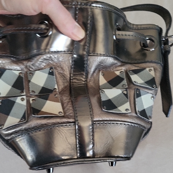 Burberry Black and Brown Shoulder Bag - Picture 12 of 16